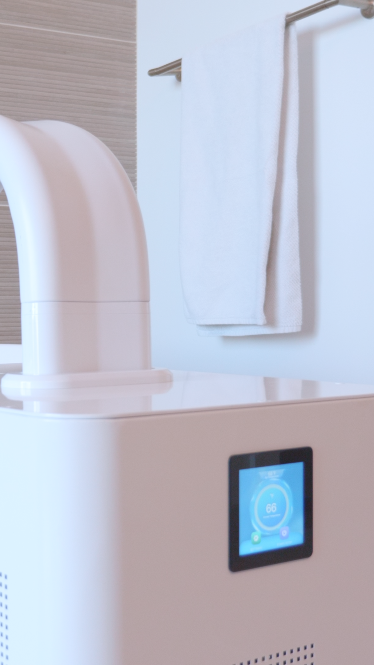 HomePlunge H3 chiller touch screen. App controlled.