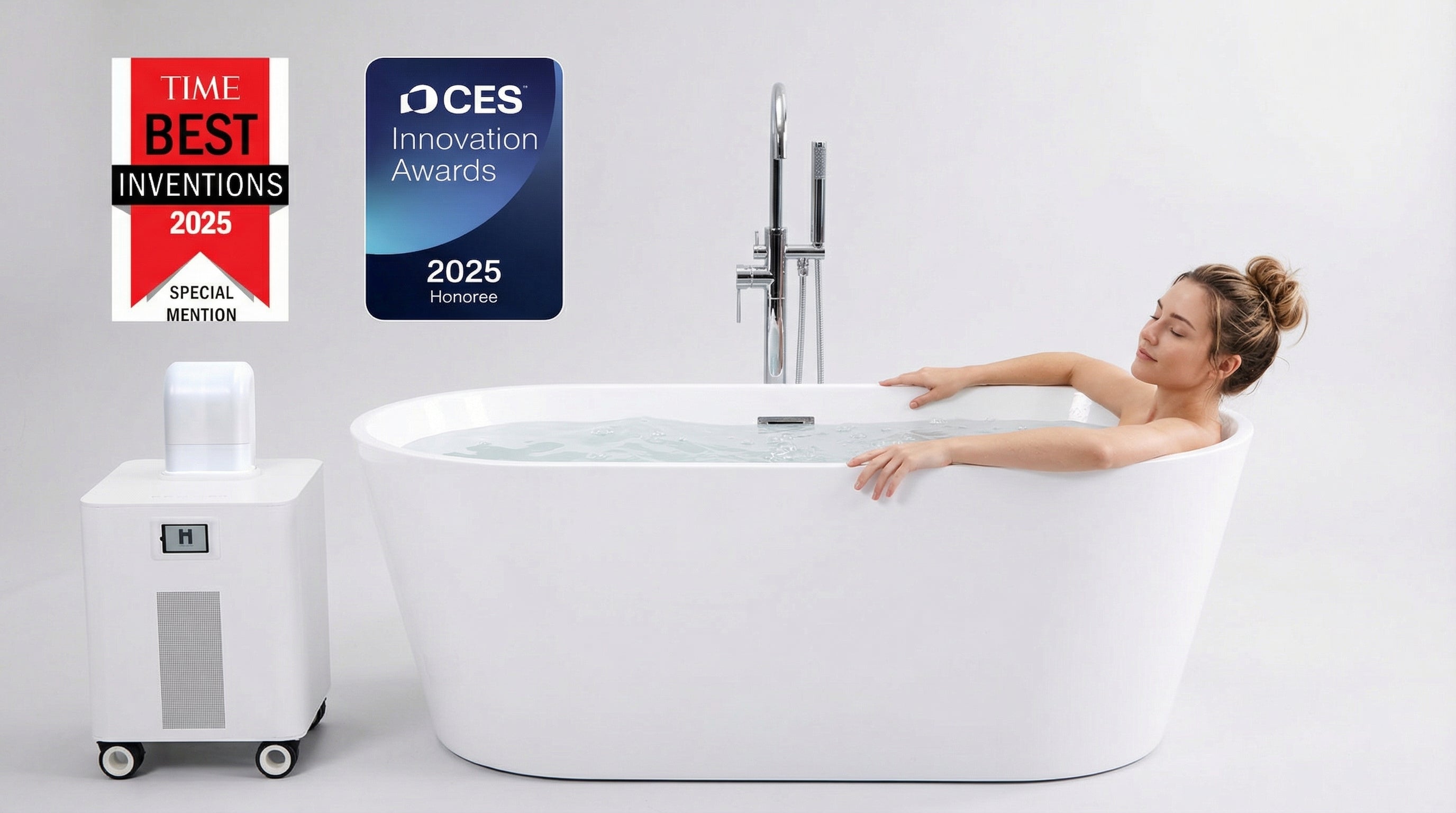 HomePlunge H3 — Cold Plunge &amp; Ice Bath Chiller for Your Bathtub